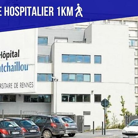 Auteuil • 4 Chambres • Wifi • Metro A 400M Rennes Exterior foto