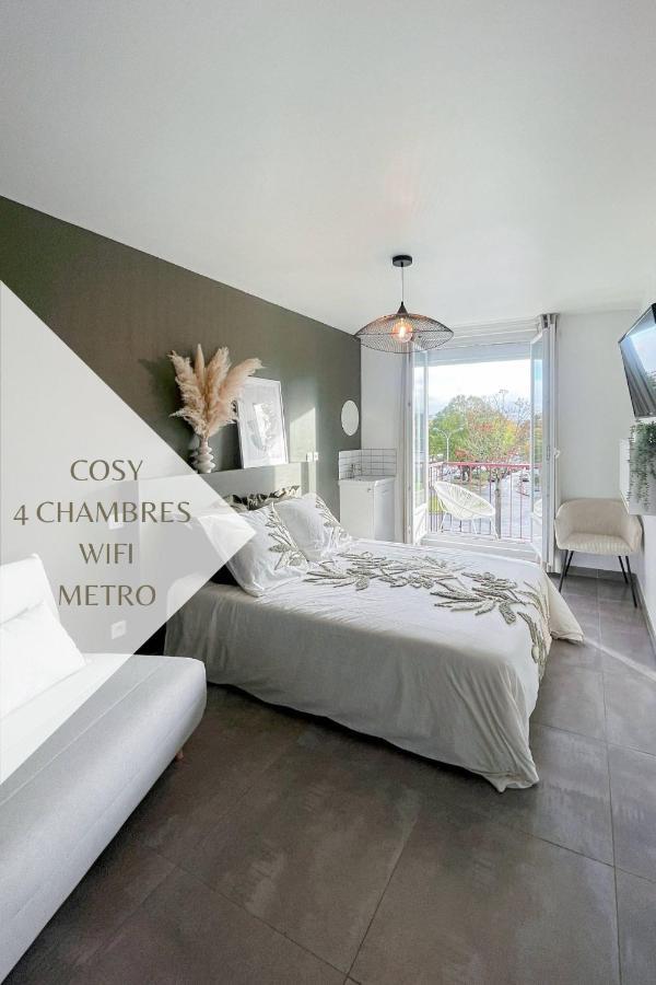 Auteuil • 4 Chambres • Wifi • Metro A 400M Rennes Exterior foto
